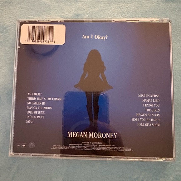 Megan Moroney Signed Insert Am I Okay? CD - Picture 3 of 3